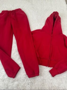🌷 Milk Stain Jogger Set